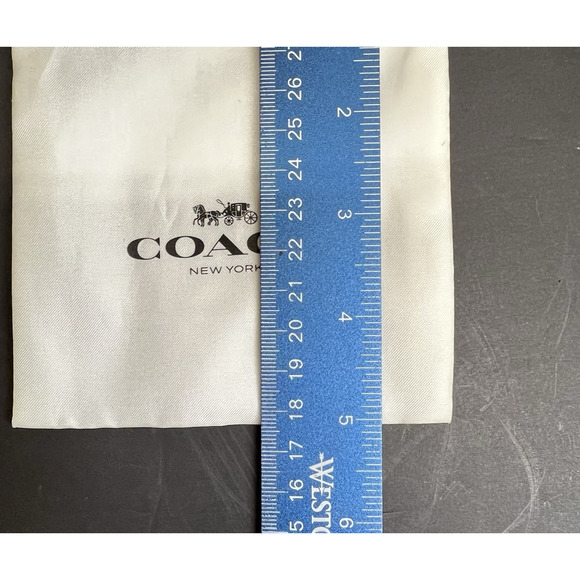 Coach dust bag 4"x5" - Picture 6 of 6